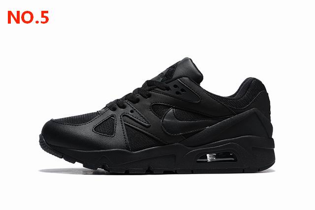 Nike Air Structure Triax 91 Unisex Shoes All Black;